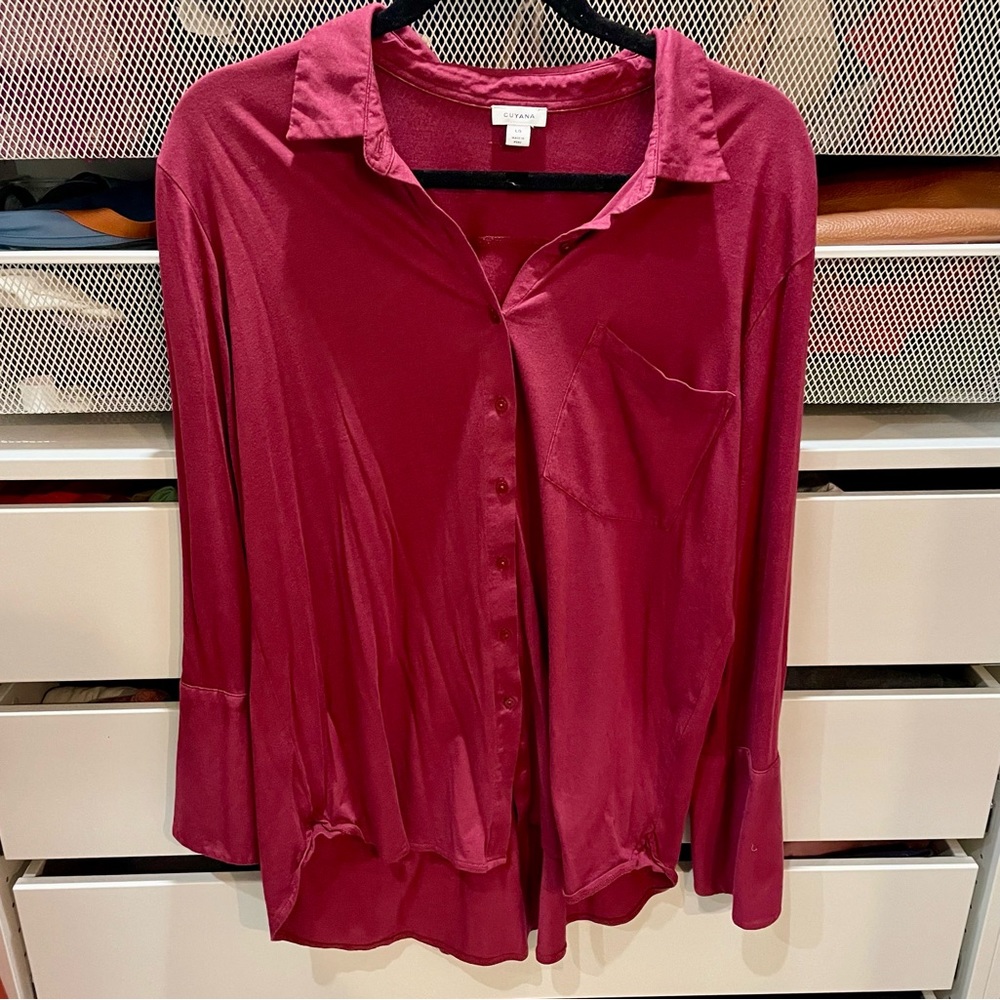 Like New Cuyana button-down shirt